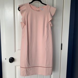 Loft Flutter Sleeve Dress